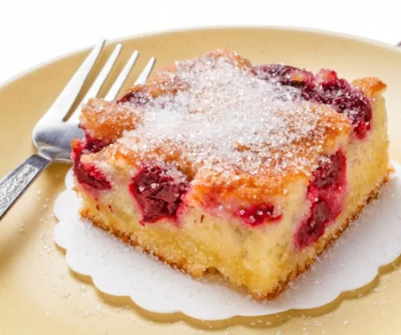 Meggyes-joghurtos pite recept