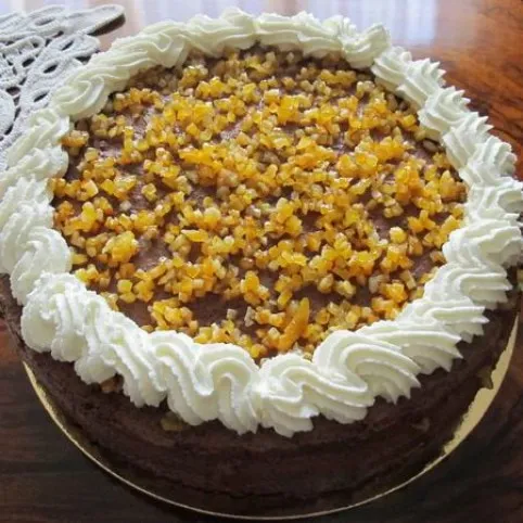 Ünnepi narancsos csokitorta recept
