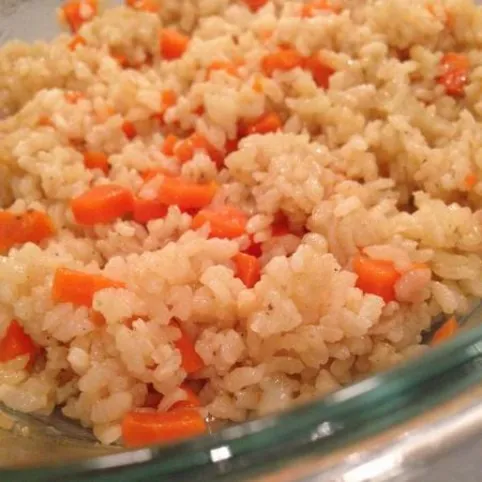 Sárgarépás sült rizs recept