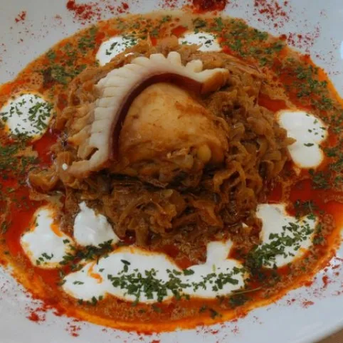 Egri káposztás tyúk recept