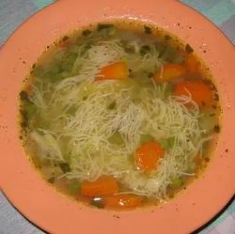 Csirkés zöldségleves recept