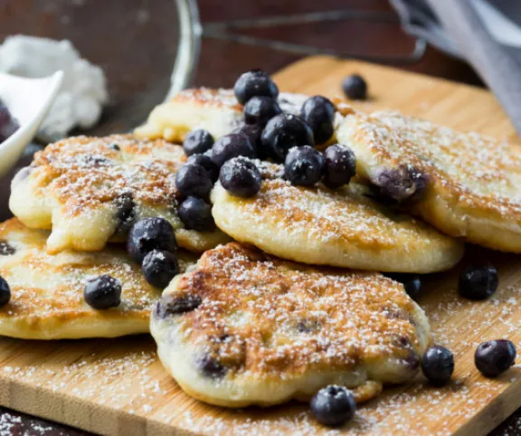 Amerikai palacsinta áfonyával recept