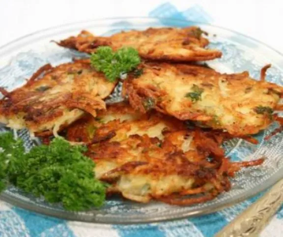 Zöldfűszeres burgonyaropogós (tócsni) recept