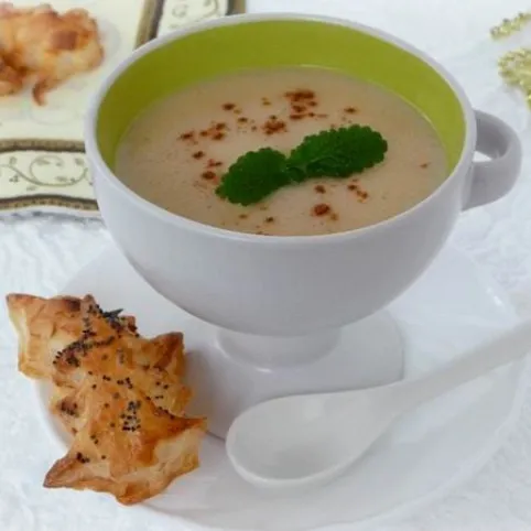 Fahéjas almakrémleves recept