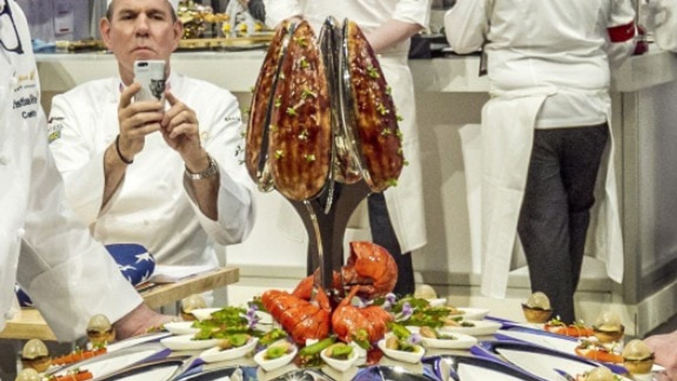 Bocuse d'Or amerikai versenymű hústál