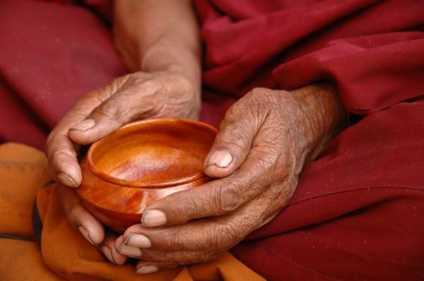 A tea készítése és fogyasztása szertartás Tibetben