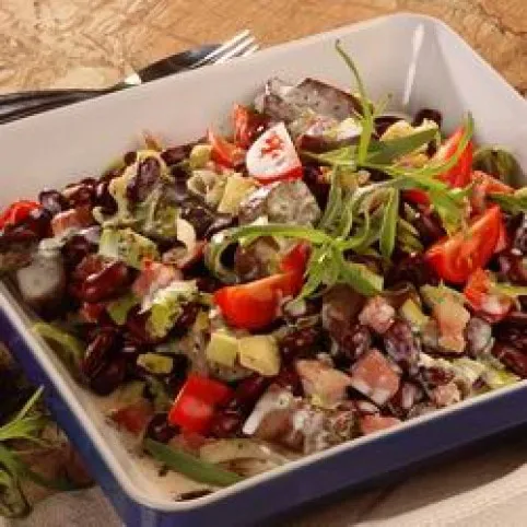 Babos-tejszínes csirkemáj recept