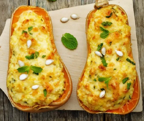 Töltött sütőtök - paleo recept! recept