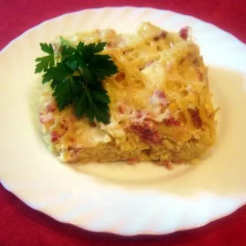 Sonkás tészta (a húsvéti sonkamaradékból) recept
