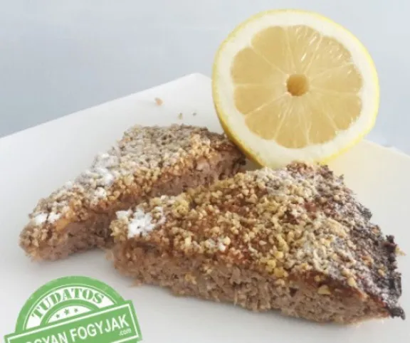 Diós sütemény glutén-, cukor- és tejmentesen recept
