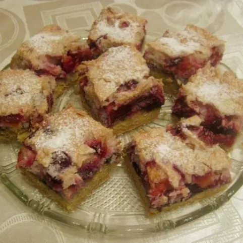 Szilvás-kókuszhabos süti recept