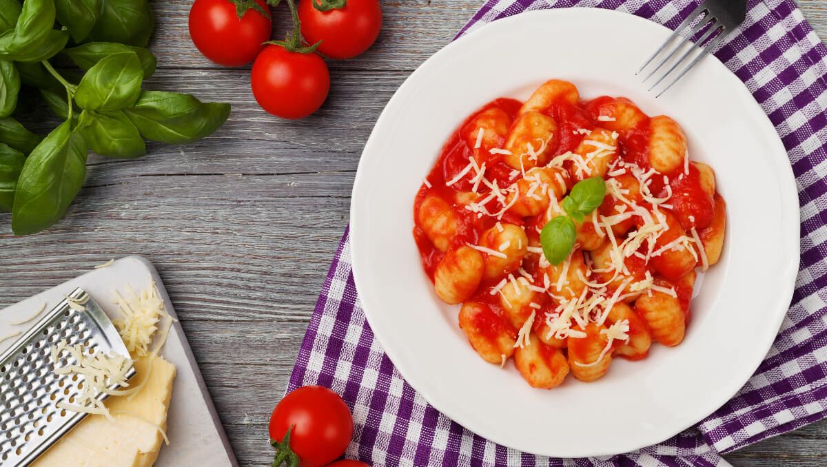 Egyszerű paradicsomos gnocchi (Shutterstock)