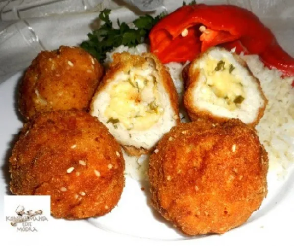 Kijevi csirkegolyó recept