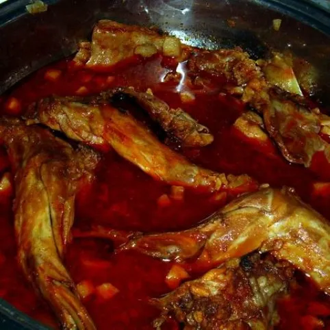 Házinyúl paprikás recept