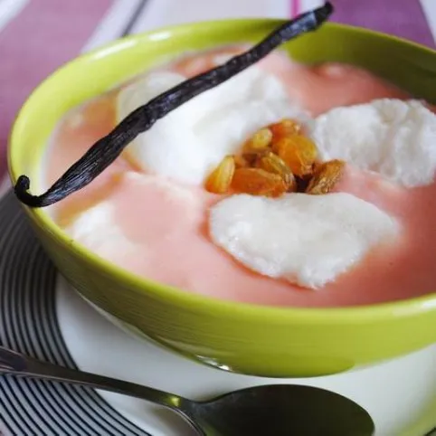 Vaníliás-puncsos madártej recept