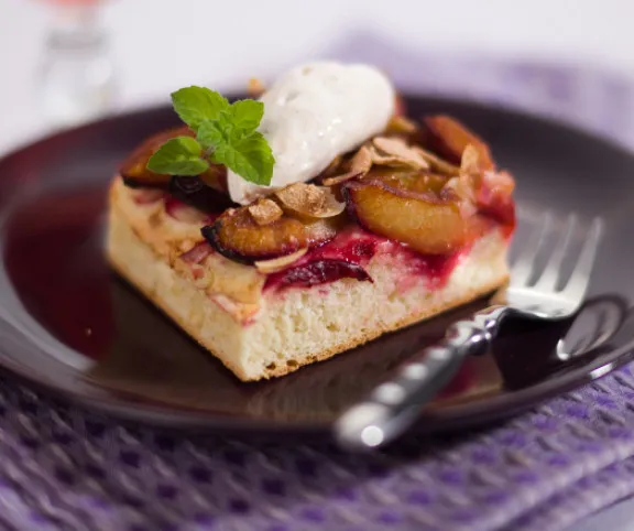 Kelt szilvás pite recept