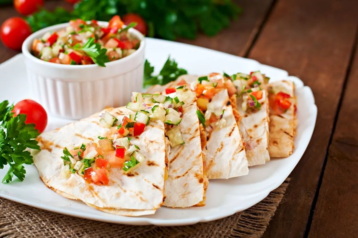 Sajtos tortilla (Quesadillas) >>>