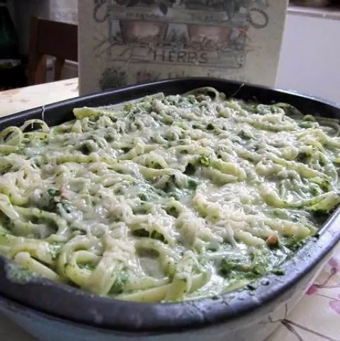 Egyszerű spenótos tészta recept