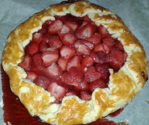 Epres galette recept