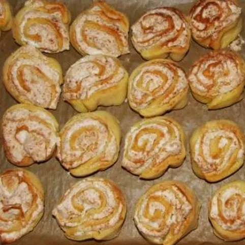Kókuszos tekercsek recept