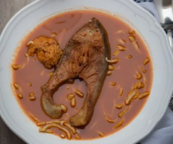 Hagyományos aldunai halászlé bográcsban recept