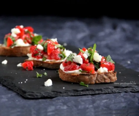 Epres-kecskesajtos kenyérkék recept