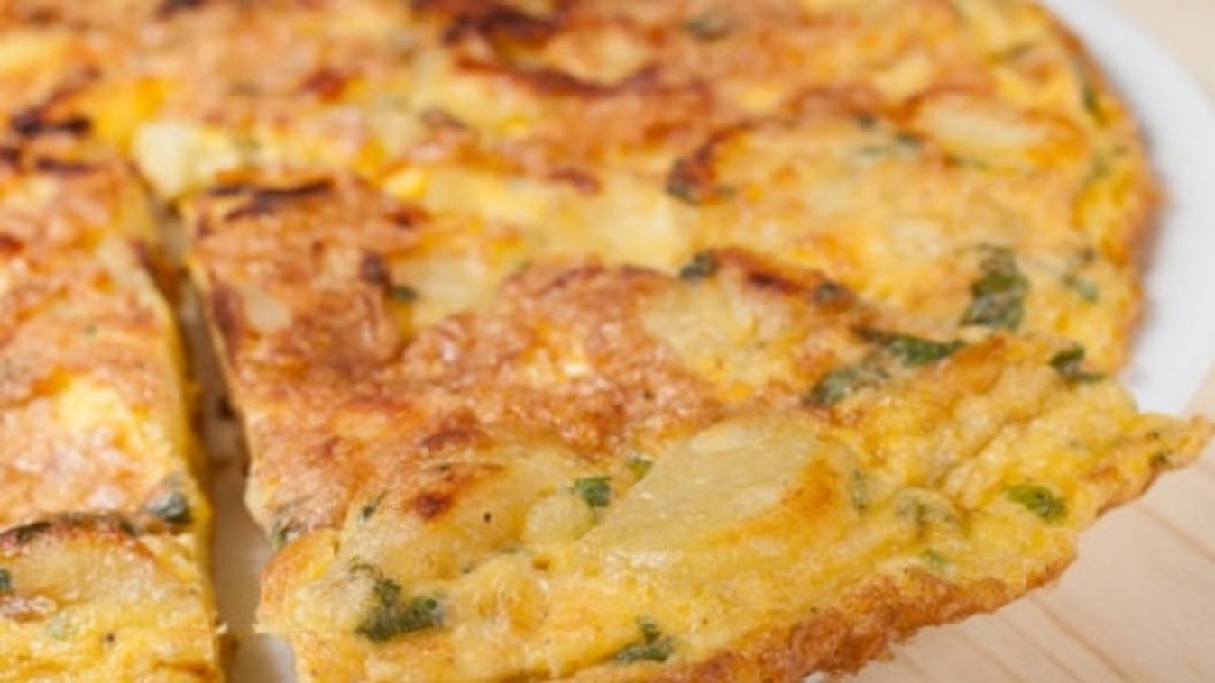 Cukkinis-krumplis frittata