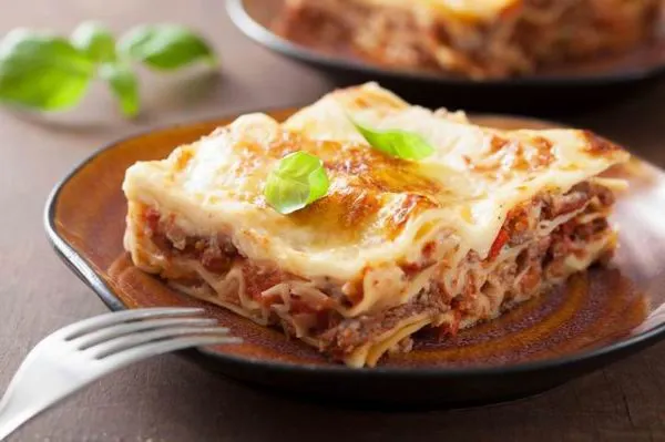 A lasagne csupa réteg