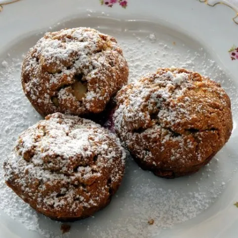 Almás-diós bögrés muffin recept