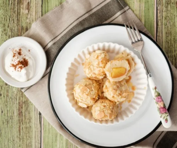 Barackos krumpligombóc recept