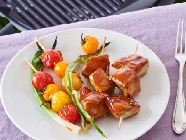 Grillezett tonhalnyárs recept