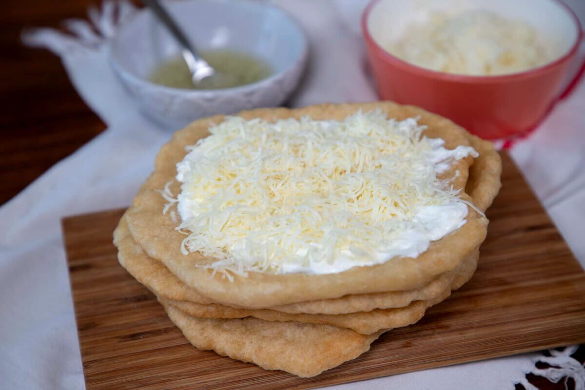 Gluténmentes lángos