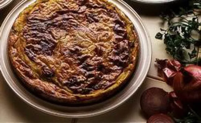 Pórés burgonyatorta recept