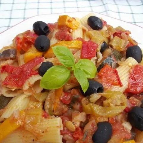 Ratatouille (francia lecsó) tésztával recept