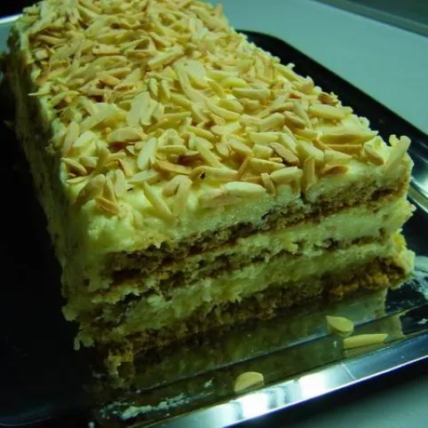 Kókuszkrémes mandulatorta (lisztmentes) recept