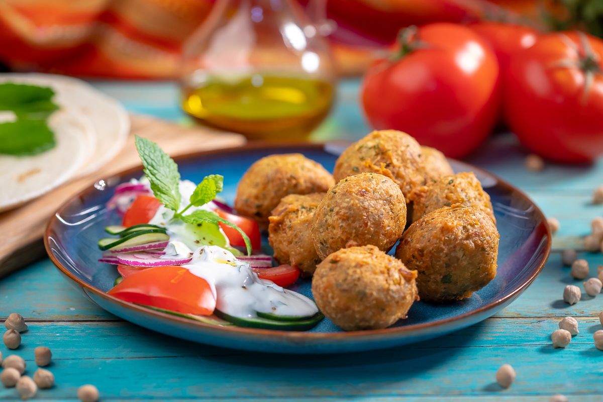 Falafel, a Közel-Kelet kulináris klasszikusa /Fotó: Móricz István - Mindmegette