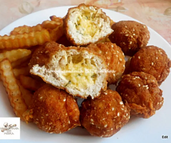 Kijevi szezámmagos csirkegolyó recept