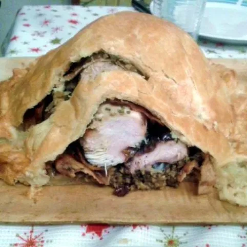 Wellington pulyka Jamie Oliver receptje alapján recept