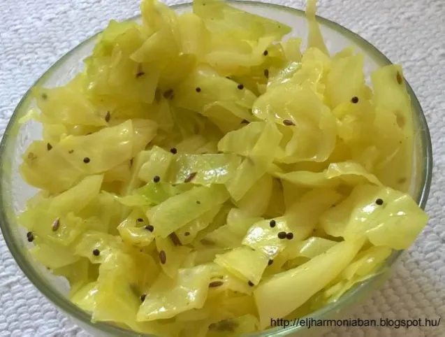 Káposztás subji - ájurvédikus zöldséges főétel recept