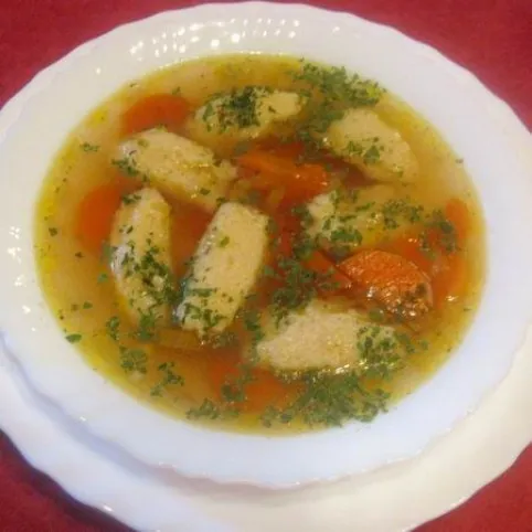 Egyszerű grízgaluska leves recept