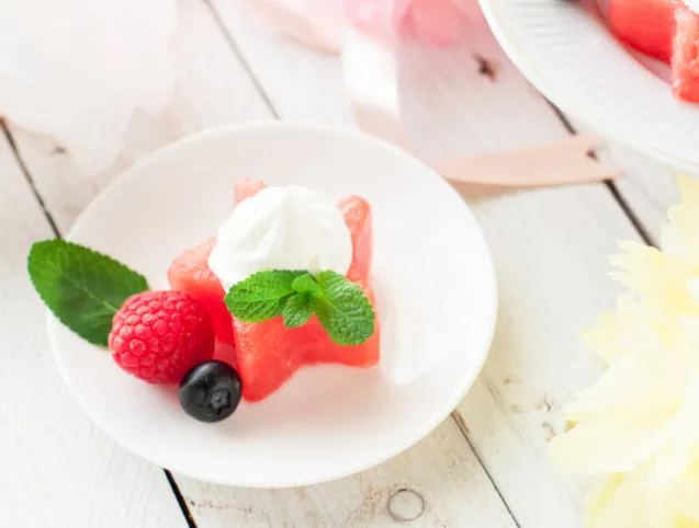 Görögdinnyés tortácskák recept