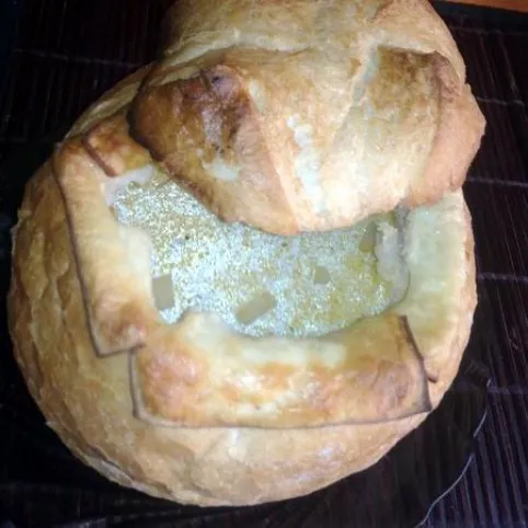 Hagymaleves cipóban III. recept
