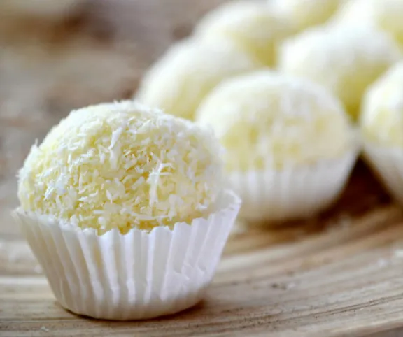 Raffaello golyók sütés nélkül recept