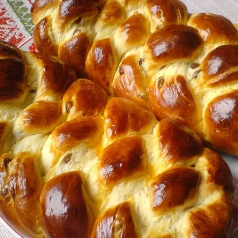 Mazsolás pároskalács recept