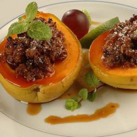 Töltött sült papaya recept