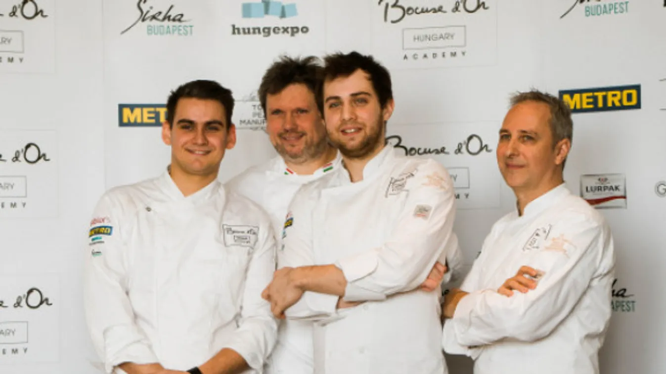 Bocuse d'Or 2019 - Pohner Ádám, Csillag Richárd, Segal Viktor,