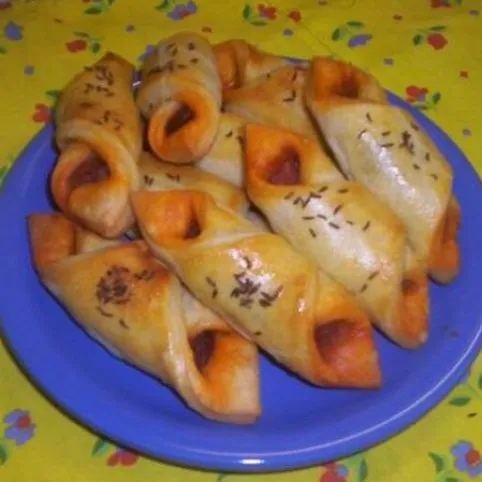 Hamis hájastészta kolbásszal recept