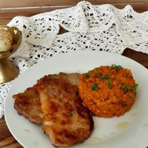 Fehérboros karaj paradicsomos gerslivel recept