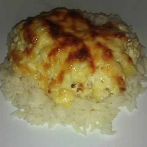 Ananászos-tejszínes csirkemell recept