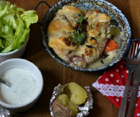 Legyezős csirkemell recept